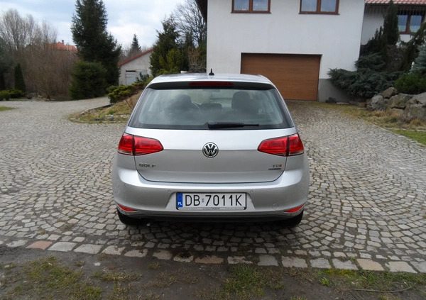 Volkswagen Golf cena 29500 przebieg: 249000, rok produkcji 2013 z Wałbrzych małe 154